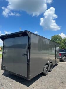 8.5x20 custom race trailer built in Georgia